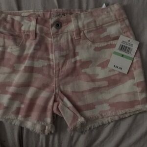 Brand new pink fatigue shorts